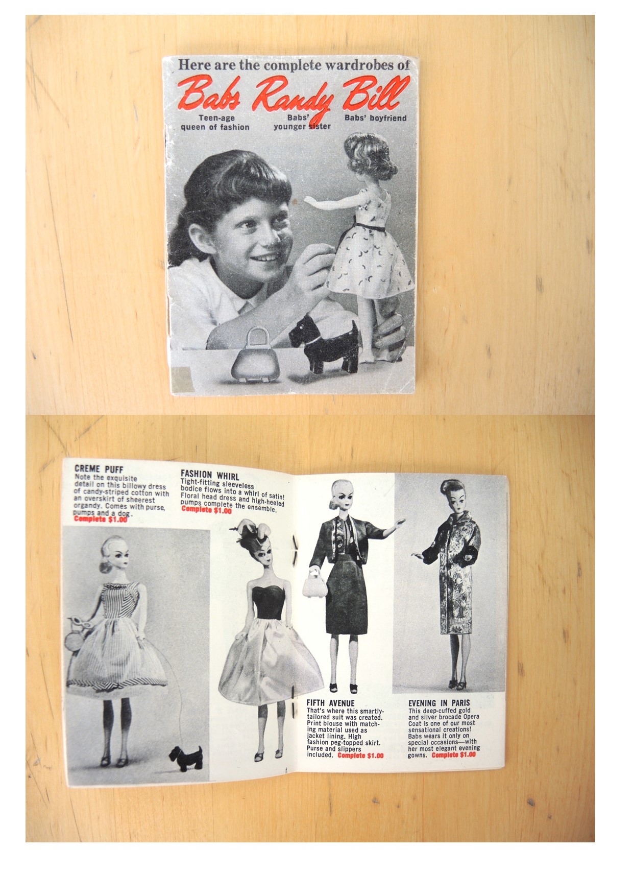 CATALOGUE  BABS RENDY BILL  ANNEES 60